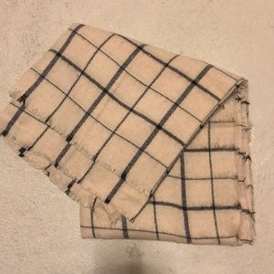 Zara plaid scarf